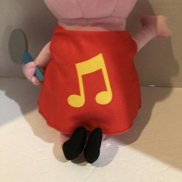 Hasbro Peppa Pig Oink Along Peppa Singing Plush 11 inch Doll Stuffed Toy WORKS - Picture 5 of 12